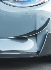 VR Aero Carbon Fiber Front Bumper Lip Spoiler Nissan Z 2023+                                     - VR-400Z-600 - Image 3