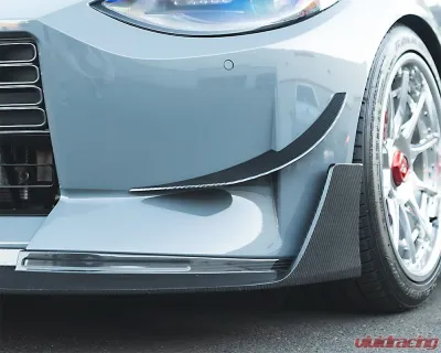 VR Aero Carbon Fiber Front Bumper Lip Spoiler Nissan Z 2023+ - VR-400Z-600