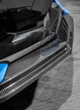VR Aero Carbon Fiber Front Lip Spoiler Chevrolet Corvette C8                                     - VR-C8-600 - Image 6
