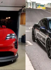 VR Aero Carbon Fiber Front Lip Spoiler Porsche Taycan Turbo | Turbo S                                     - VR-9J1-605 - Image 20