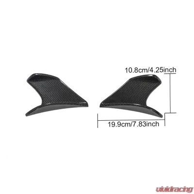 VR Aero Carbon Fiber Front Bumper Canards Subaru BRZ 2013-2020 - VR-BRZ-604