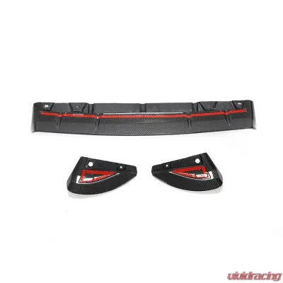 VR Aero Carbon Fiber Rear Diffuser V2 Toyota GR-86 2022-2024 - VR-GR86-615