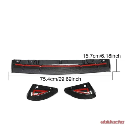 VR Aero Carbon Fiber Rear Diffuser V2 Toyota GR-86 2022-2024 - VR-GR86-615