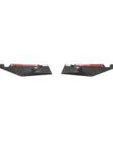 VR Aero Carbon Fiber Rear Bumper Lip Splitters V1 Toyota GR-86 2022-2024                                     - VR-GR86-611 - Image 2