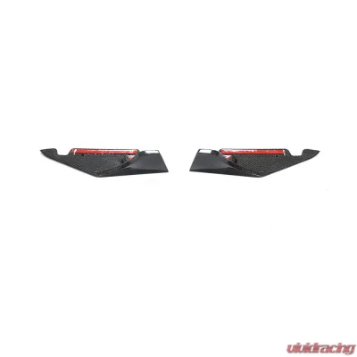 VR Aero Carbon Fiber Rear Bumper Lip Splitters V1 Toyota GR-86 2022-2024 - VR-GR86-611