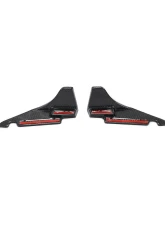 VR Aero Carbon Fiber Rear Bumper Lip Splitters V1 Toyota GR-86 2022-2024                                     - VR-GR86-611 - Image 3