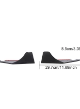 VR Aero Carbon Fiber Rear Bumper Lip Splitters V1 Toyota GR-86 2022-2024                                     - VR-GR86-611 - Image 11