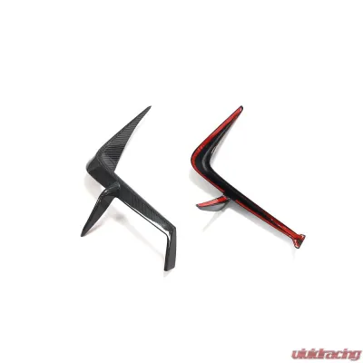 VR Aero Carbon Fiber Front Bumper Canards Toyota GR-86 2022-2024 - VR-GR86-600