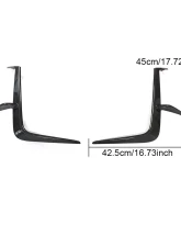 VR Aero Carbon Fiber Front Bumper Canards Toyota GR-86 2022-2024                                     - VR-GR86-600 - Image 13