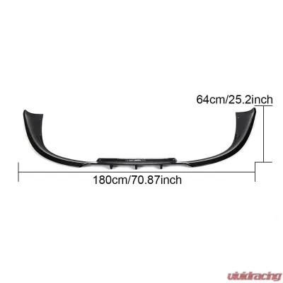 VR Aero Carbon Fiber Rear Diffuser Porsche 992 Carrera All Models 2019-2023 - VR-911992-610