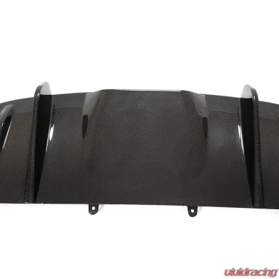 VR Aero Carbon Fiber Rear Diffuser V1 Porsche Taycan 9J1 Sedan 2019-2021 - VR-TAYC9J1-610