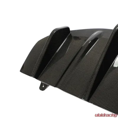 VR Aero Carbon Fiber Rear Diffuser V1 Porsche Taycan 9J1 Sedan 2019-2021 - VR-TAYC9J1-610
