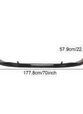 VR Aero Carbon Fiber Front Lip Spoiler V2 Audi A4 | S4 S-Line Sedan 2020-2021                                     - VR-A4S4-618 - Image 3