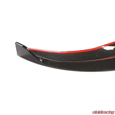 VR Aero Carbon Fiber Front Lip Spoiler V2 Audi A4 | S4 S-Line Sedan 2020-2021 - VR-A4S4-618