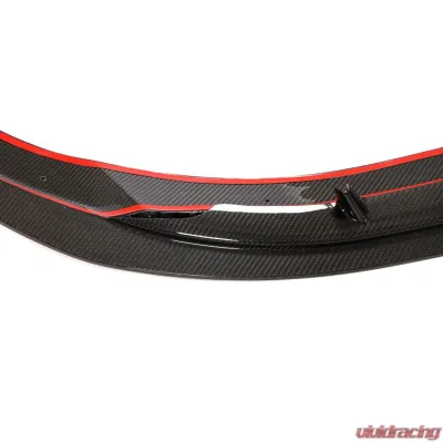 VR Aero Carbon Fiber Front Lip Spoiler V2 Audi A4 | S4 S-Line Sedan 2020-2021 - VR-A4S4-618