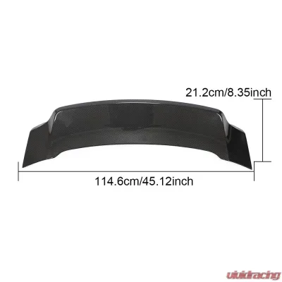VR Aero Carbon Fiber Duckbill Rear Trunk Spoiler Porsche 911 | 991 Carrera 4 S 4S Coupe 2-Door 2016-2018 - VR-9119914S-602