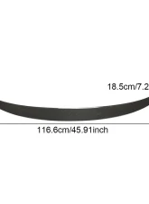 VR Aero Carbon Fiber Rear Trunk Lip Spoiler Porsche 911 992 Carrera 4 S 4S Targa 4S 2-Door 2019-2020                                     - VR-9119924S-611 - Image 11