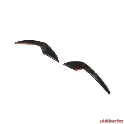 VR Aero Carbon Fiber Front Bumper Canards V1 BMW M3 G80 | M4 G82 G83 2021-2024 - VR-M3M4-601