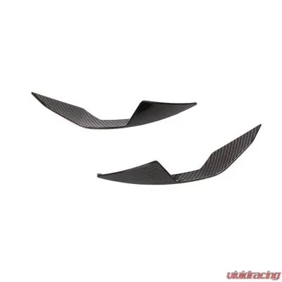 VR Aero Carbon Fiber Front Bumper Canards V1 BMW M3 G80 | M4 G82 G83 2021-2024 - VR-M3M4-601