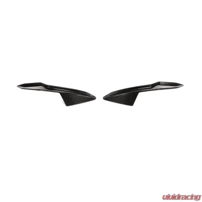 VR Aero Carbon Fiber Front Bumper Canards V1 BMW M3 G80 | M4 G82 G83 2021-2024 - VR-M3M4-601