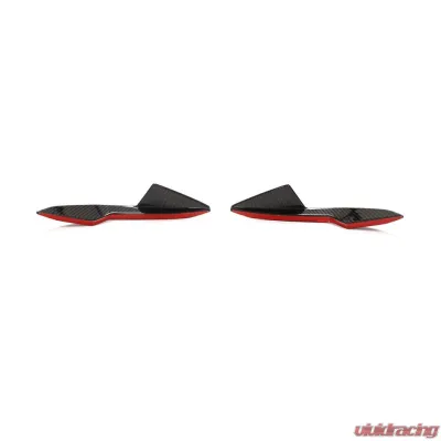 VR Aero Carbon Fiber Front Bumper Canards V1 BMW M3 G80 | M4 G82 G83 2021-2024 - VR-M3M4-601