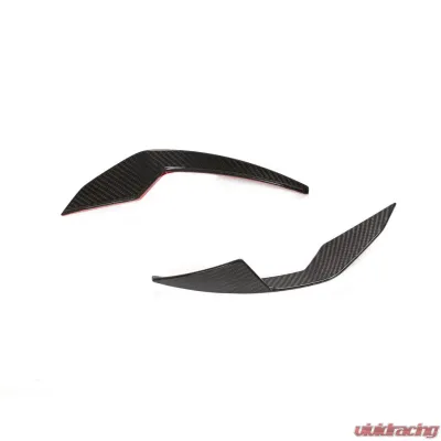 VR Aero Carbon Fiber Front Bumper Canards V1 BMW M3 G80 | M4 G82 G83 2021-2024 - VR-M3M4-601
