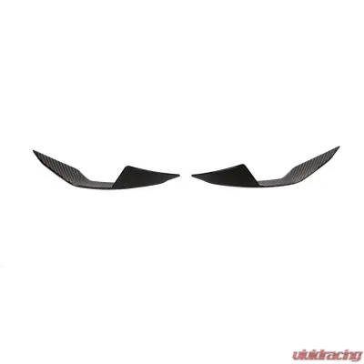 VR Aero Carbon Fiber Front Bumper Canards V1 BMW M3 G80 | M4 G82 G83 2021-2024 - VR-M3M4-601