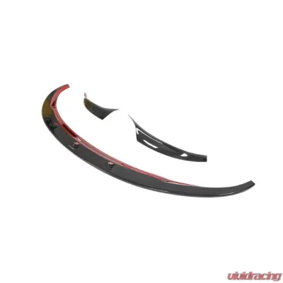 VR Aero Carbon Fiber Pre-Preg Front Lip Spoiler Tesla Model 3 2023+ - VR-TESLA3-PP-600
