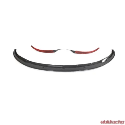 VR Aero Carbon Fiber Pre-Preg Front Lip Spoiler Tesla Model 3 2023+ - VR-TESLA3-PP-600