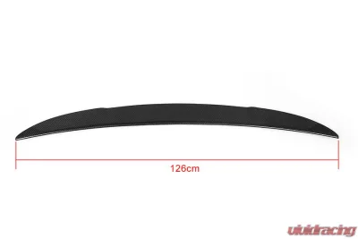 VR Aero Carbon Fiber Rear Trunk Spoiler BMW 5 Series F10 | M5 | M-Tech - VR-F10M5MT-612