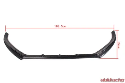 VR Aero Carbon Fiber Front Lip Spoiler Volkswagen Jetta 6 2011-2013 - VR-JETTA6-600