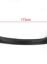 VR Aero Carbon Fiber Front Lip Spoiler BMW 3 Series E90 LCI                                     - VR-E90LCI-600 - Image 7