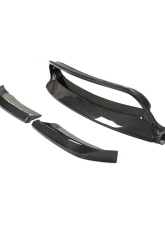 VR Aero Carbon Fiber Front Lip Spoiler BMW X6 M E71 2010-2014                                     - VR-X6M-600 - Image 2