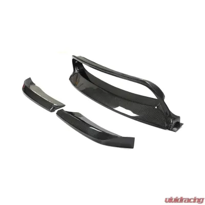 VR Aero Carbon Fiber Front Lip Spoiler BMW X6 M E71 2010-2014 - VR-X6M-600
