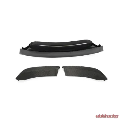 VR Aero Carbon Fiber Front Lip Spoiler BMW X6 M E71 2010-2014 - VR-X6M-600