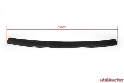 VR Aero Carbon Fiber Rear Roof Spoiler Audi A5 B8 B8.5 Base Coupe 2008-2016 - VR-A5-611-1