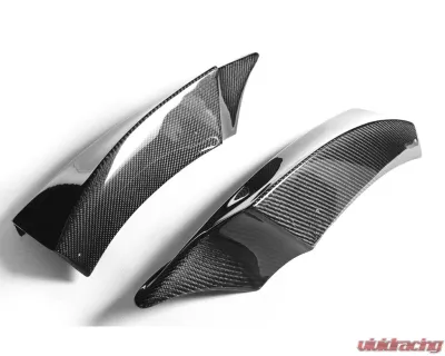 VR Aero Carbon Fiber Front Bumper Lip Splitters 2pcs BMW 3 Series F34 M Sport GT Gran Turismo 2014-2018 - VR-F34-602