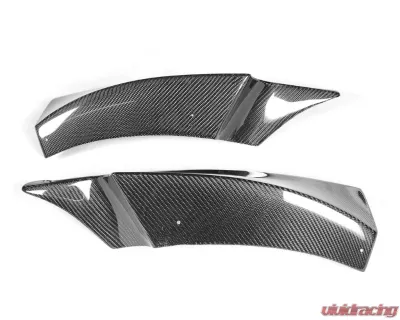 VR Aero Carbon Fiber Front Bumper Lip Splitters 2pcs BMW 3 Series F34 M Sport GT Gran Turismo 2014-2018 - VR-F34-602