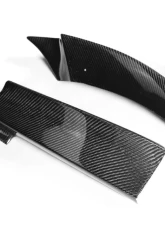 VR Aero Carbon Fiber Front Bumper Lip Splitters 2pcs BMW 3 Series F34 M Sport GT Gran Turismo 2014-2018                                     - VR-F34-602 - Image 8