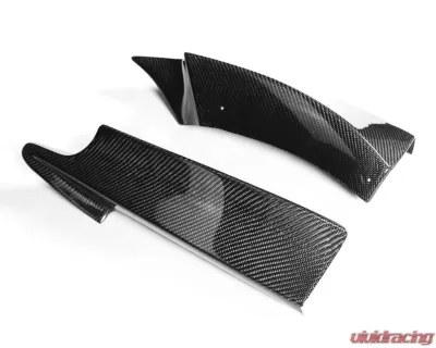 VR Aero Carbon Fiber Front Bumper Lip Splitters 2pcs BMW 3 Series F34 M Sport GT Gran Turismo 2014-2018 - VR-F34-602