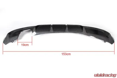 VR Aero Carbon Fiber Rear Diffuser V1 BMW 3 Series F34 M Sport GT Gran Turismo 2014-2018 - VR-F34MSPORTGT-610