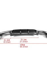 VR Aero Carbon Fiber Rear Diffuser V2 BMW 3 Series F34 M Sport GT Gran Turismo 2014-2018                                     - VR-F34MSPORTGT-611 - Image 10