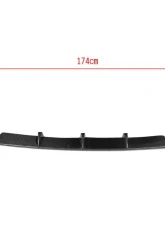 VR Aero Carbon Fiber Front Lip Spoiler Audi S3 | A3 Sline Sedan 2014-2016                                     - VR-A3S3-601 - Image 12
