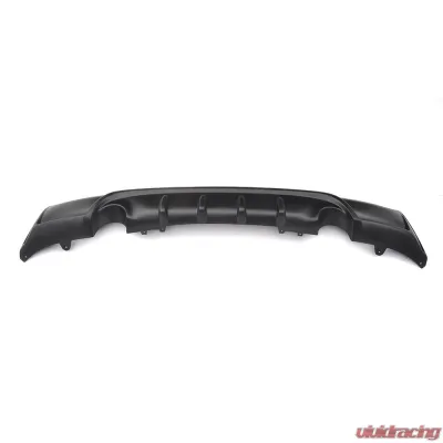 VR Aero FRP Black Matte Painted Rear Diffuser BMW 2 Series F22 M-Tech - VR-F22MT-610-1