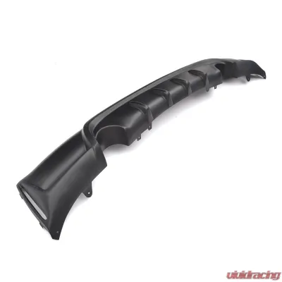 VR Aero FRP Black Matte Painted Rear Diffuser BMW 2 Series F22 M-Tech - VR-F22MT-610-1
