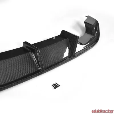VR Aero Carbon Fiber Rear Diffuser Volkswagen Golf 7 VII MK7 R R-Line 2014-2017 - VR-MK7R-610