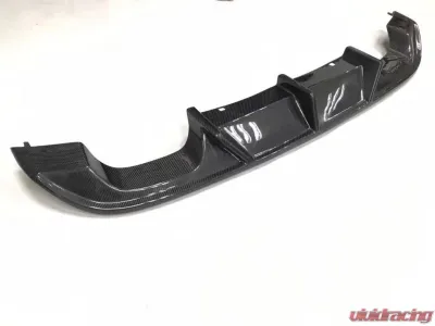 VR Aero Carbon Fiber Rear Diffuser Volkswagen Golf 7 VII MK7 R R-Line 2014-2017 - VR-MK7R-610