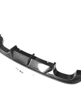 VR Aero Carbon Fiber Rear Diffuser Volkswagen Golf 7 VII MK7 R R-Line 2014-2017                                     - VR-MK7R-610 - Image 3