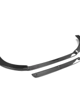 VR Aero Carbon Fiber Front Lip Spoiler Volkswagen Golf 7 MK7 R-Line 2014-2017                                     - VR-MK7-600 - Image 2