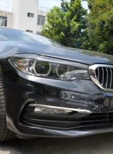 VR Aero Carbon Fiber Front Headlight Eyebrow Eyelid for BMW M5 5 Series G30/G31 Base/M Sport Sedan Wagon 2017-2020                                     - VR-G30G31F90-EYEL - Image 11